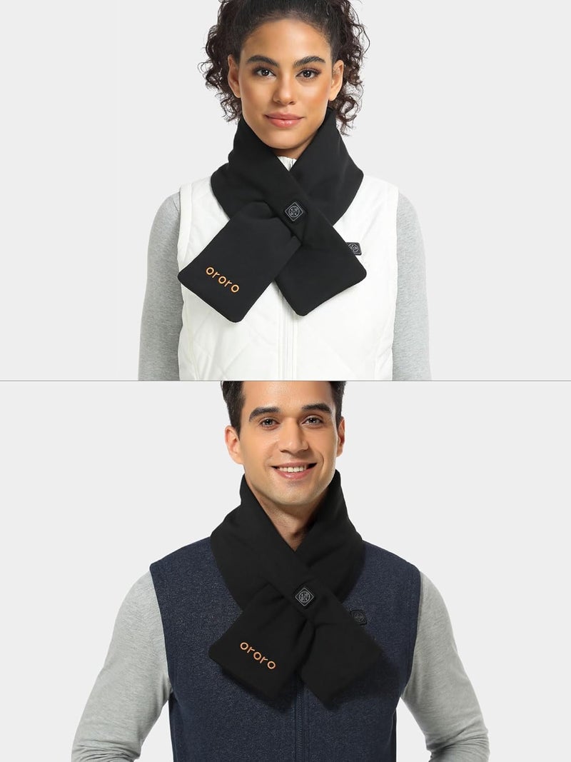 ORORO Heated Scarf, Up to 12 Hours of Warmth, Heated Neck Warmer with Rechargeable Battery - Image 2